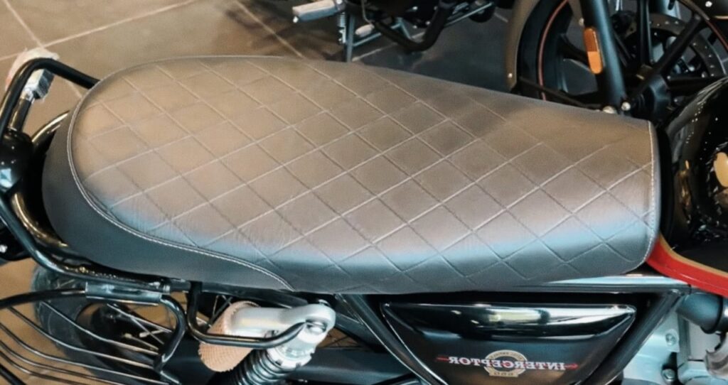 Royal Enfield seat