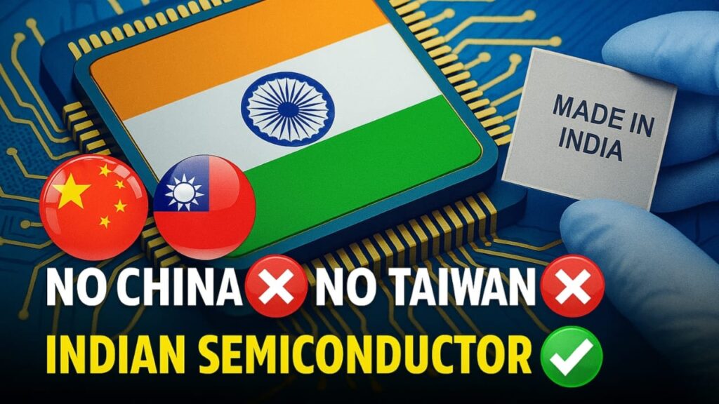 India में Semiconductor : अब China और Taiwan को कहो bye bye