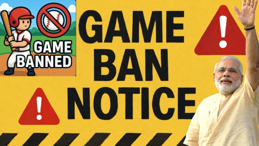 Online Gaming Banned? in India : सरकार का बड़ा कदम, Money-based Online Gaming पर लगेगा बैन